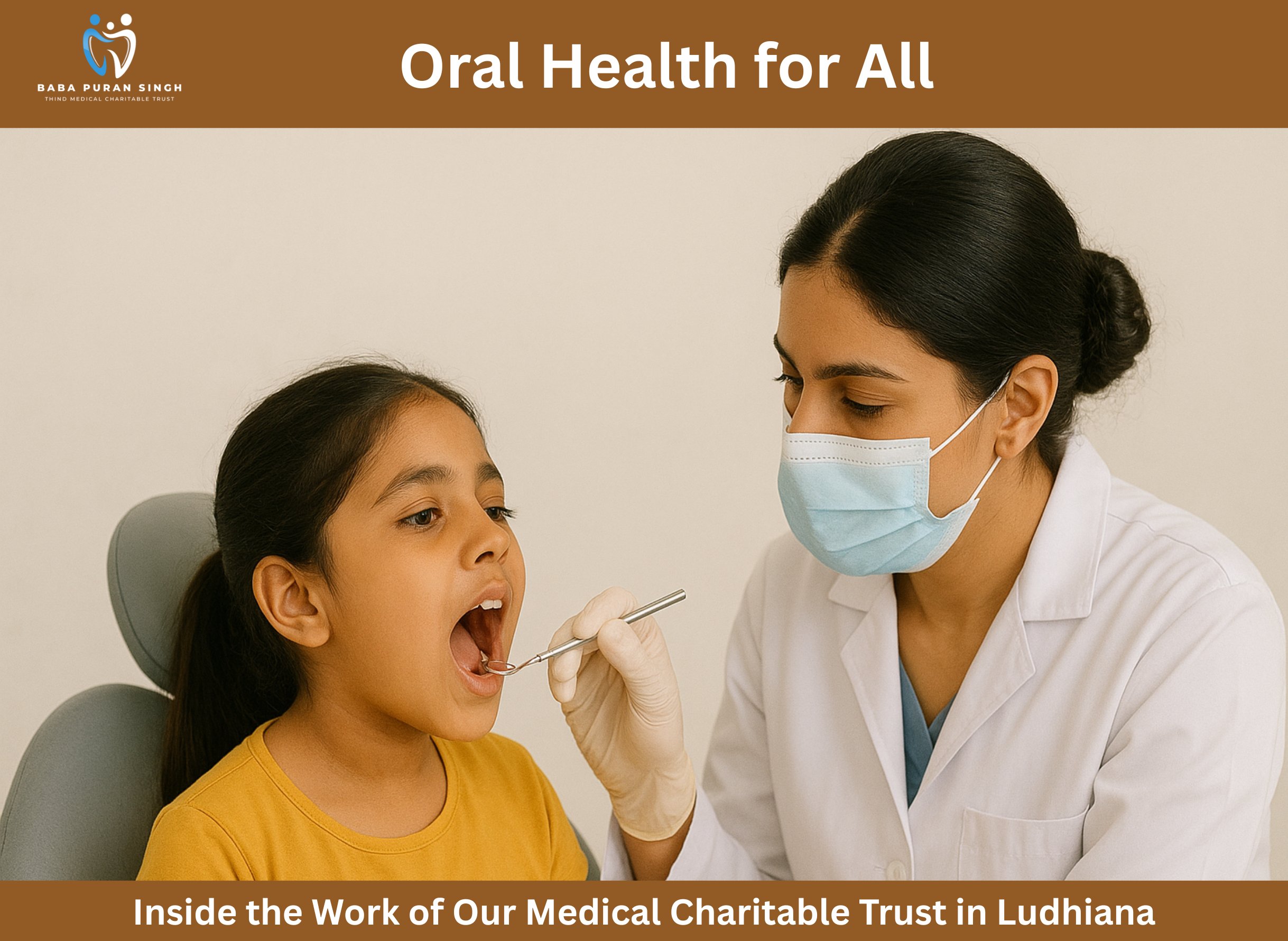 Medical Charitable Trust in Ludhiana, Affordable dental care Ludhiana, Dental charitable trust Ludhiana, Accessible dental services, Ludhiana dental health, Medical charitable trust Ludhiana, Affordable oral hygiene, Ludhiana dental charitable trust, charitable trust Ludhiana, Dental cost assistance, Baba Puran Singh Trust dental care
